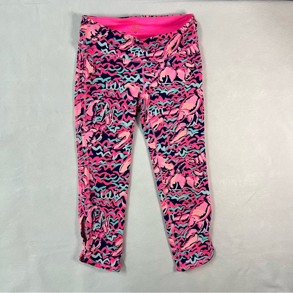 Lilly Pulitzer Set of 4 Luxetic Leggings Small - Picture 6 of 11